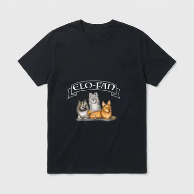 Elo Hund Hunderasse Hundeliebhaber T-Shirt – Klassisches T-Shirt in Schwarz