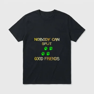 Cooles Hunde-Pfoten Geschenk-Idee T-Shirt – Klassisches T-Shirt in Schwarz