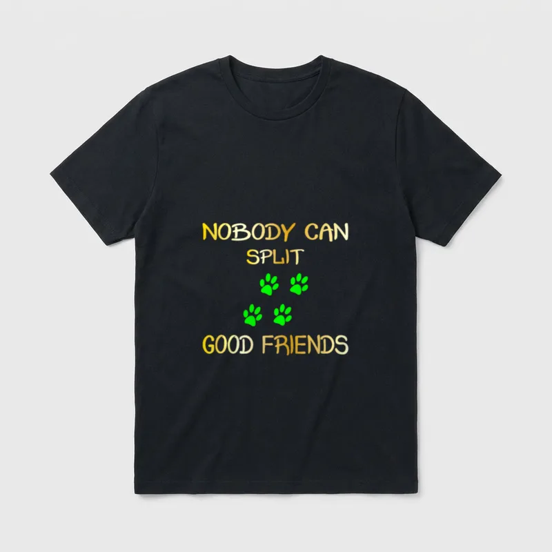 Cooles Hunde-Pfoten Geschenk-Idee T-Shirt – Klassisches T-Shirt in Schwarz