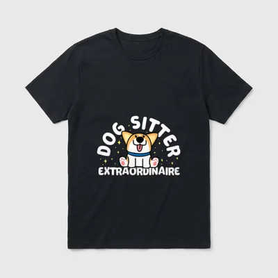 Hundesitter Außergewöhnlich T-Shirt – Klassisches T-Shirt in Schwarz