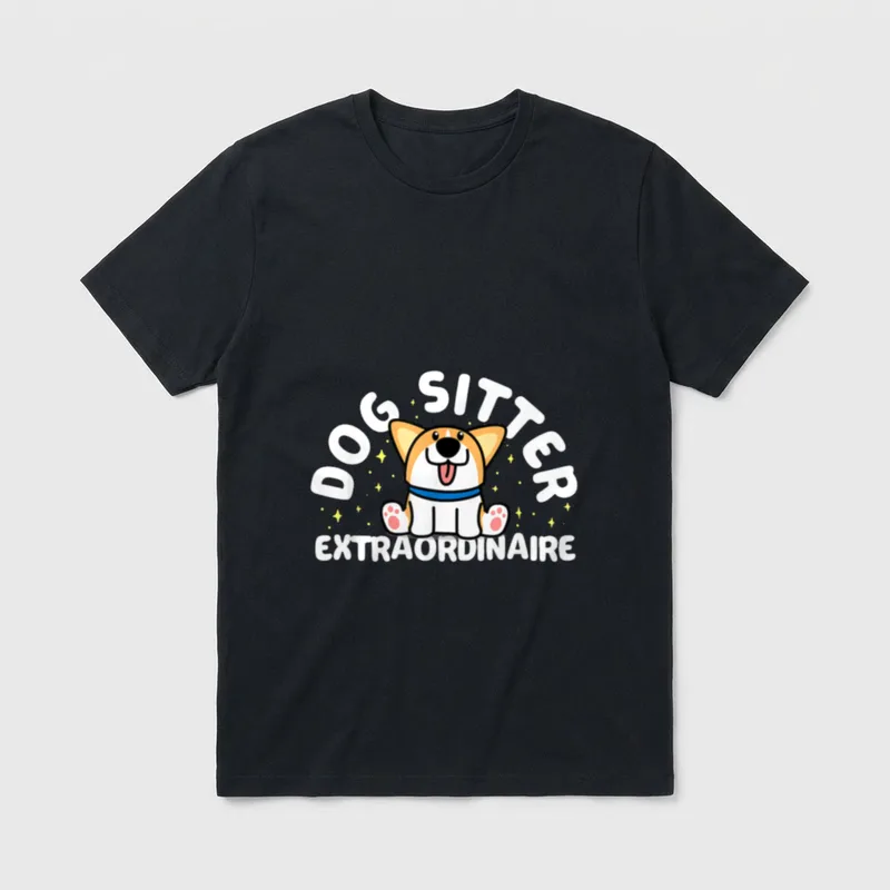Hundesitter Außergewöhnlich T-Shirt – Klassisches T-Shirt in Schwarz