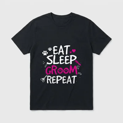 Lustiges für Hundefriseure Hundesalonbesitzer T-Shirt – Klassisches T-Shirt in Schwarz
