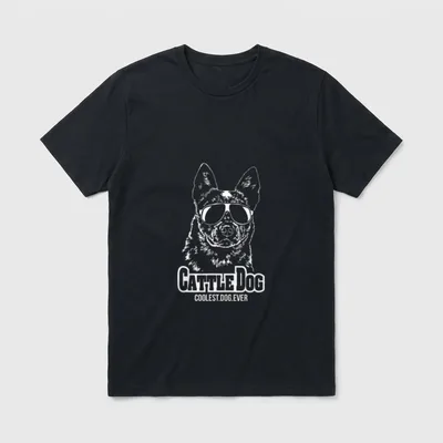 Lustiger Cattle Dog coolest T-Shirt – Klassisches T-Shirt in Schwarz