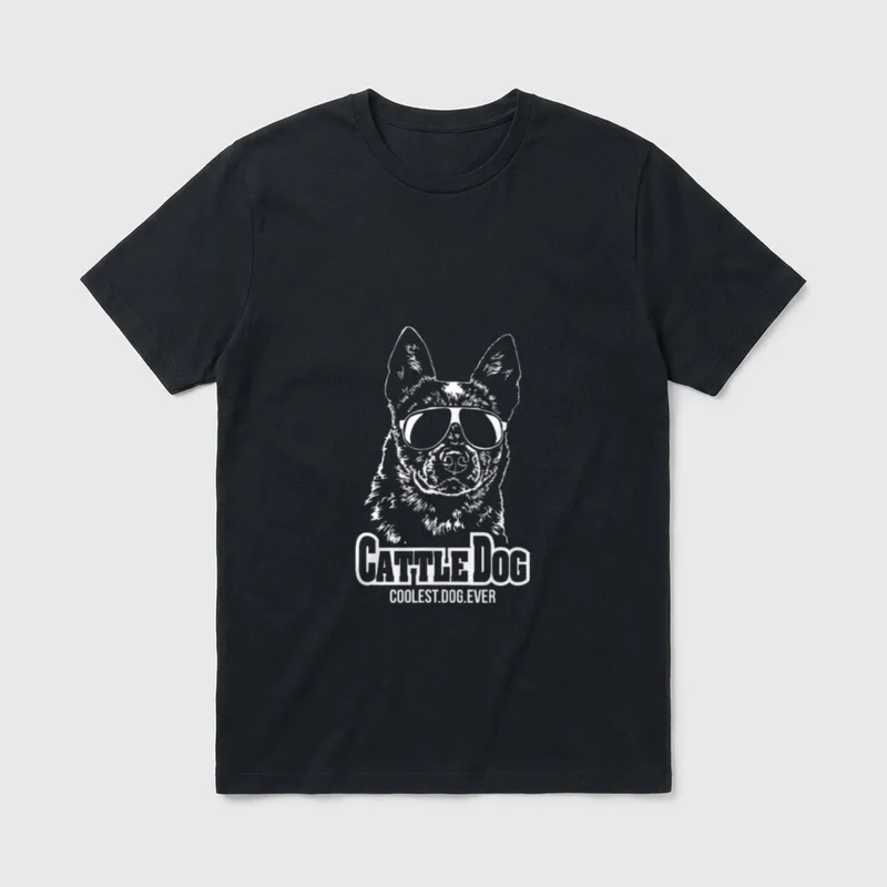 Lustiger Cattle Dog coolest T-Shirt – Klassisches T-Shirt in Schwarz