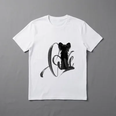 Chinesischer Schopfhund Liebe Chinese T-Shirt – Klassisches T-Shirt in Schwarz
