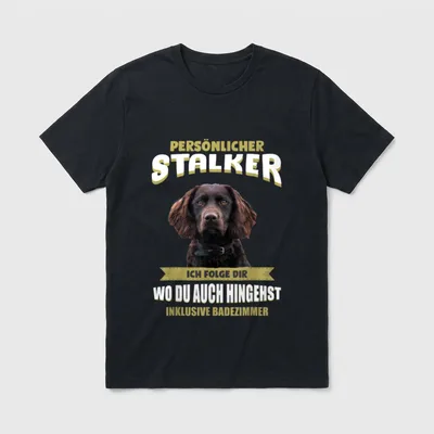 Wachtelhund Wachtelhund Hund T-Shirt – Klassisches T-Shirt in Schwarz