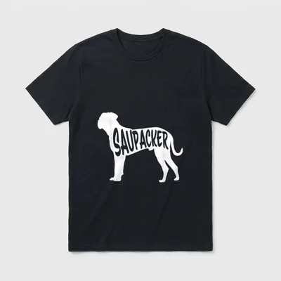 Saupacker Hundeliebhaber stolzer Hundebesitzer T-Shirt – Klassisches T-Shirt in Schwarz