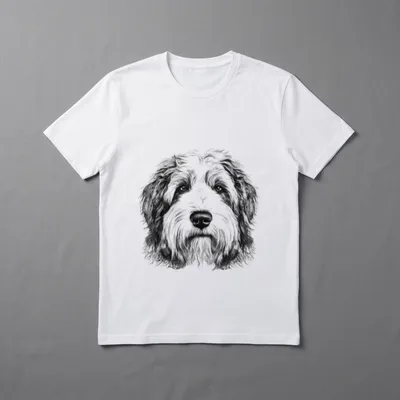 Hundebesitzer Liebhaber Bobtail T-Shirt – Klassisches T-Shirt in Schwarz