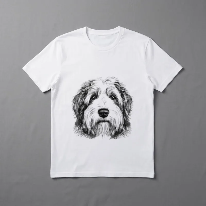 Hundebesitzer Liebhaber Bobtail T-Shirt – Klassisches T-Shirt in Schwarz