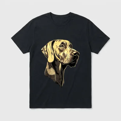 Deutsche Dogge Hundeliebhaber Hatzrüde T-Shirt – Klassisches T-Shirt in Schwarz