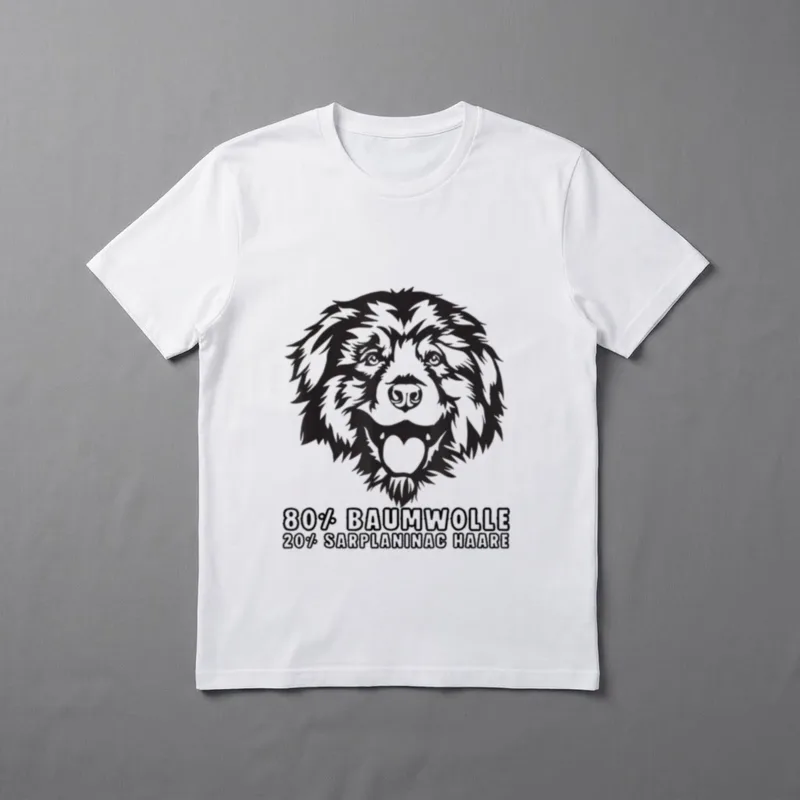 Sarplaninac Hund Herrchen Frauchen T-Shirt – Klassisches T-Shirt in Schwarz