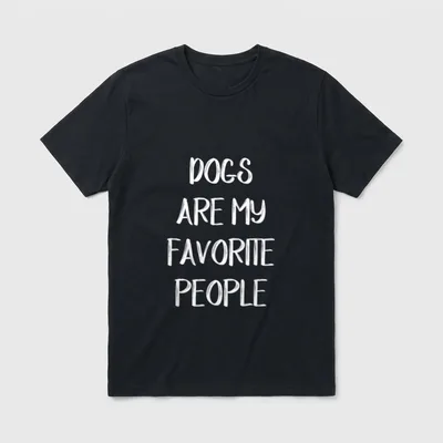 Hundeliebe Süßes Hunde Hundebesitzer T-Shirt – Klassisches T-Shirt in Schwarz