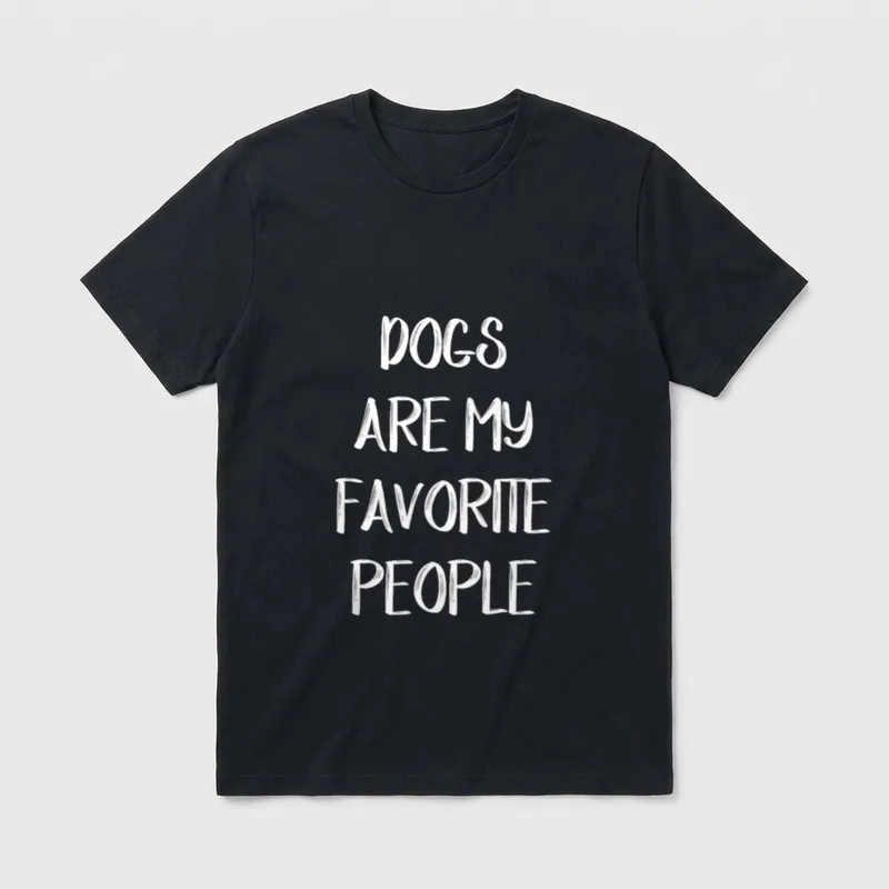 Hundeliebe Süßes Hunde Hundebesitzer T-Shirt – Klassisches T-Shirt in Schwarz