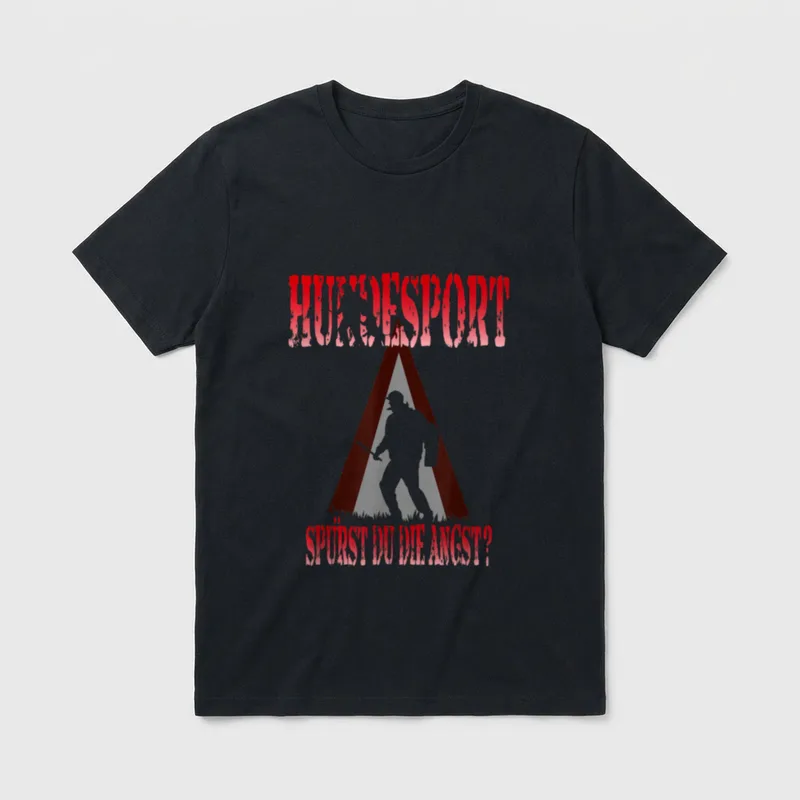 Hunde-Sport Hundeplatz IGP IPO Lustige Hundesprüche T-Shirt – Klassisches T-Shirt in Schwarz