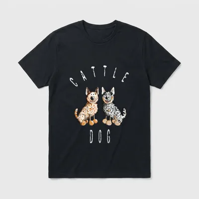 Funny Australian Cattle Dog T-Shirt – Klassisches T-Shirt in Schwarz