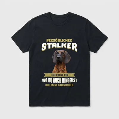 Hannoverscher Schweißhund Hund Hannoverscher T-Shirt – Klassisches T-Shirt in Schwarz