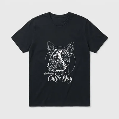 Australian Cattle Dog Hund Lustige Hundesprüche T-Shirt – Klassisches T-Shirt in Schwarz