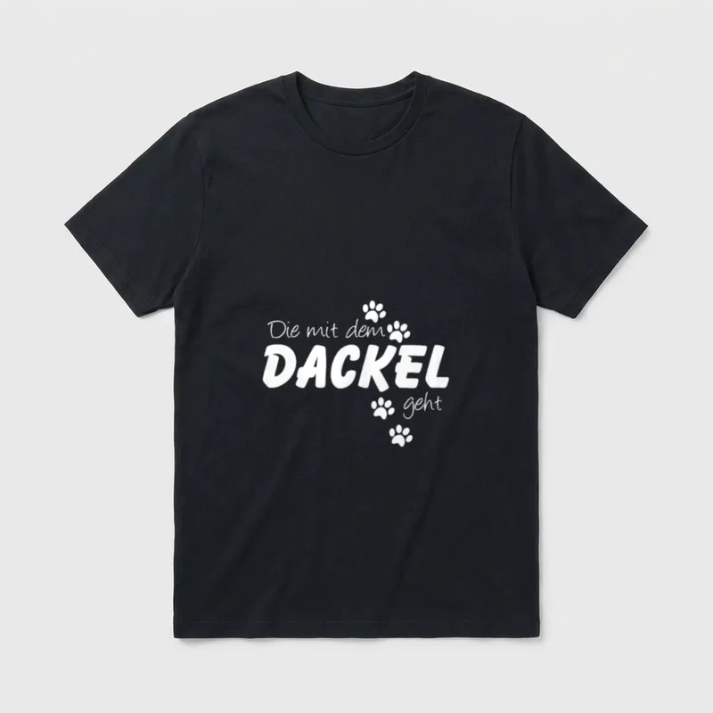 Der Hund Hund Hundeliebhaber T-Shirt – Klassisches T-Shirt in Schwarz
