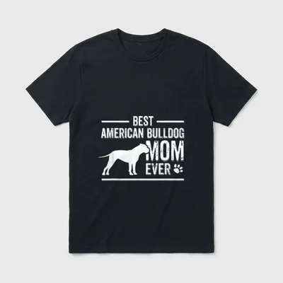 American Bulldog Hundehalter Hunde T-Shirt – Klassisches T-Shirt in Schwarz