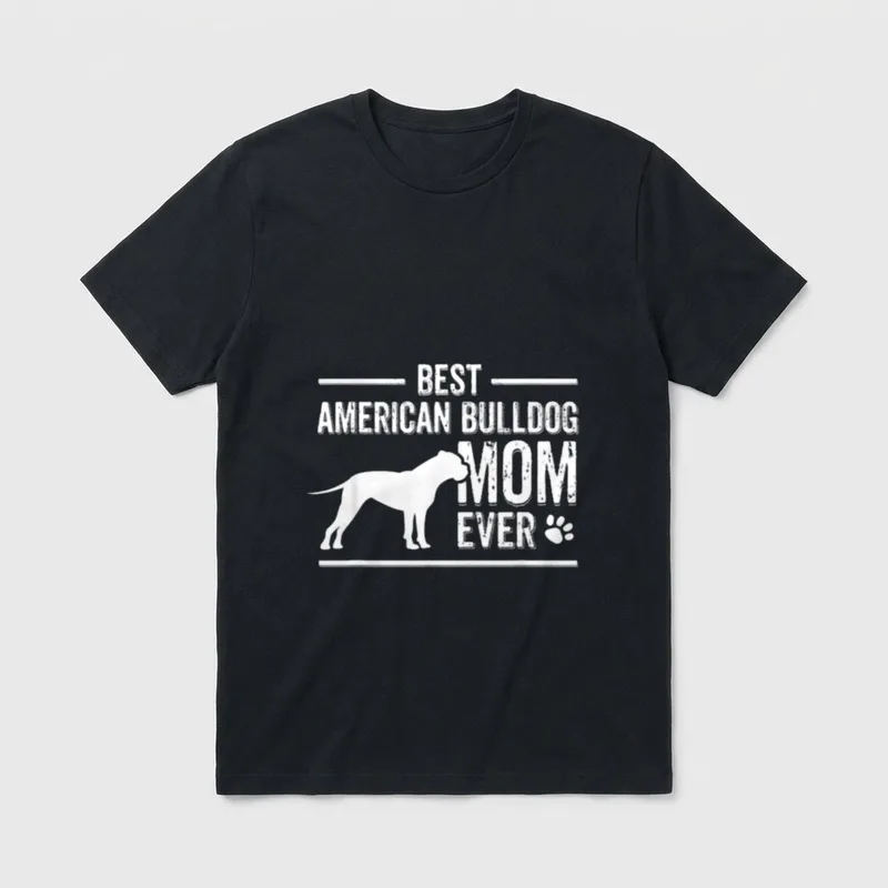 American Bulldog Hundehalter Hunde T-Shirt – Klassisches T-Shirt in Schwarz