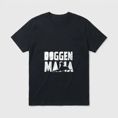 Dogge Doggen Mama Mutti T-Shirt – Klassisches T-Shirt in Schwarz