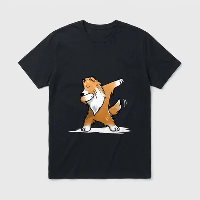 Shetland Sheepdog Hund Sheltie T-Shirt – Klassisches T-Shirt in Schwarz