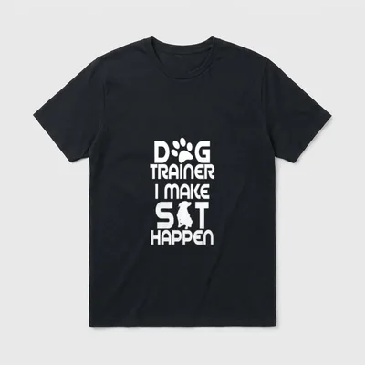 Hunde Trainer Dog Trainer T-Shirt – Klassisches T-Shirt in Schwarz
