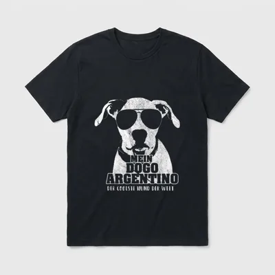 Mein Dogo Argentino T-Shirt – Klassisches T-Shirt in Schwarz