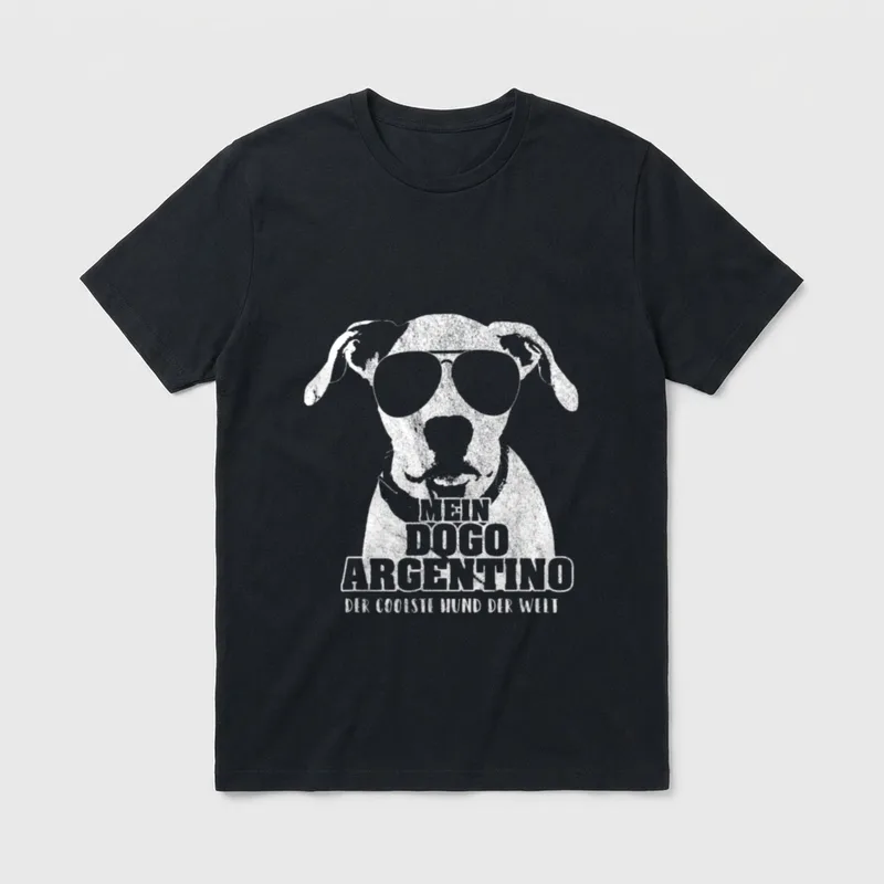 Mein Dogo Argentino T-Shirt – Klassisches T-Shirt in Schwarz