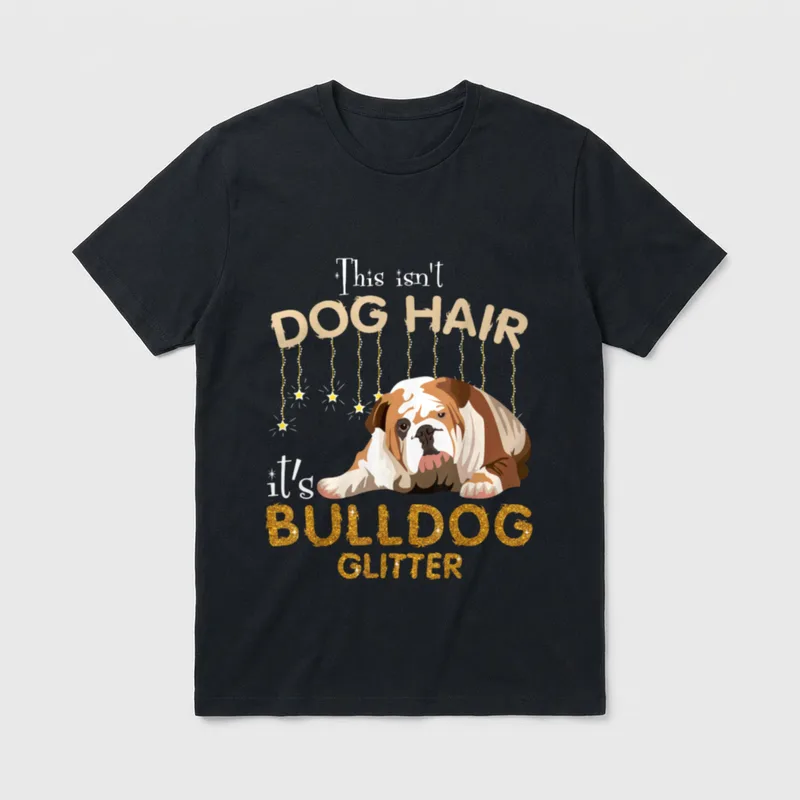 Das sind keine Hundehaare sondern T-Shirt – Klassisches T-Shirt in Schwarz