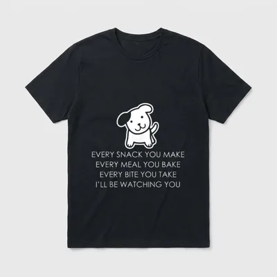 lustiger Hunde Spruch Lustige Hundesprüche T-Shirt – Klassisches T-Shirt in Schwarz