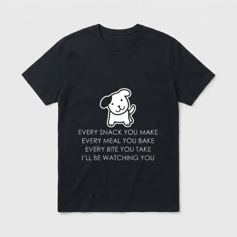lustiger Hunde Spruch Lustige Hundesprüche T-Shirt – Klassisches T-Shirt in Schwarz