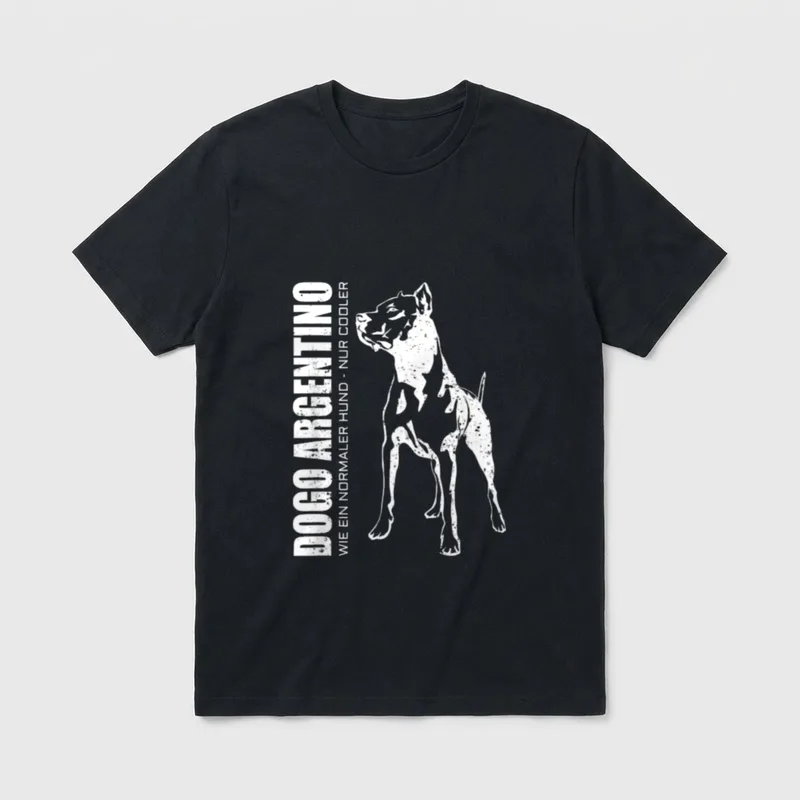 Wie Ein Normaler Hund T-Shirt – Klassisches T-Shirt in Schwarz