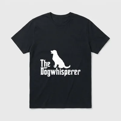 Hundeflüsterer Hund Hunde Hundeliebe T-Shirt – Klassisches T-Shirt in Schwarz