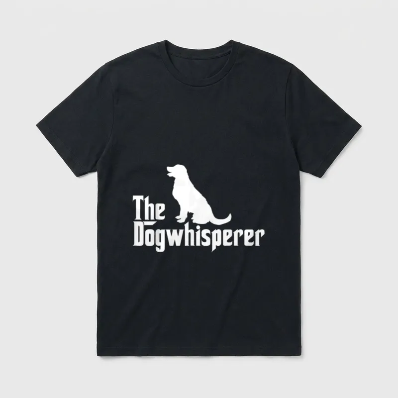 Hundeflüsterer Hund Hunde Hundeliebe T-Shirt – Klassisches T-Shirt in Schwarz