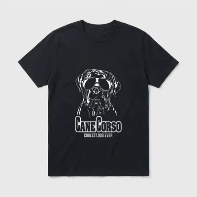Lustiger Cane Corso coolest T-Shirt – Klassisches T-Shirt in Schwarz