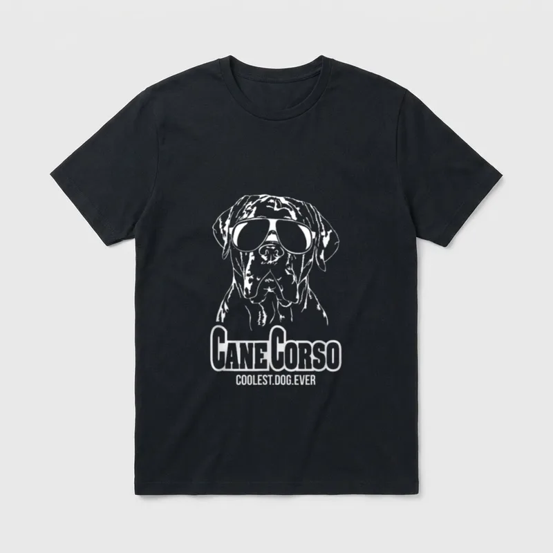 Lustiger Cane Corso coolest T-Shirt – Klassisches T-Shirt in Schwarz