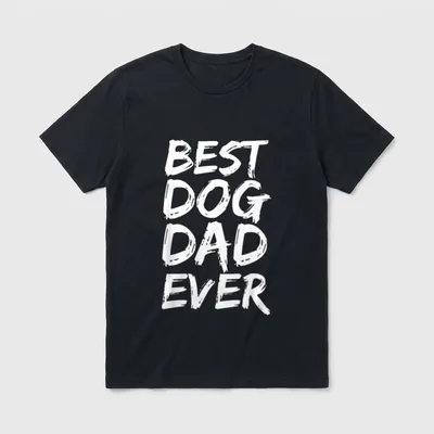 Hundeliebhaber Zitat für Männer T-Shirt – Klassisches T-Shirt in Schwarz