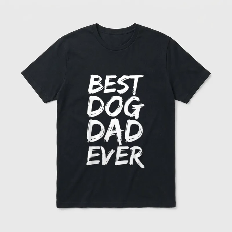 Hundeliebhaber Zitat für Männer T-Shirt – Klassisches T-Shirt in Schwarz