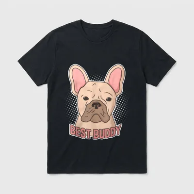 Bulldogge Hunde Bulldog Hundebesitzer T-Shirt – Klassisches T-Shirt in Schwarz