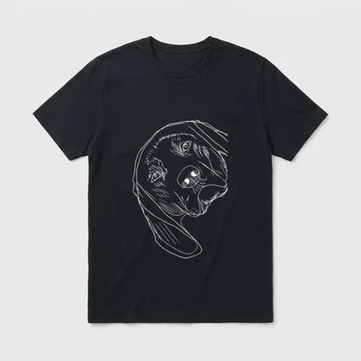 Hund Bayerischer Gebirgsschweißhund T-Shirt 1070 – Klassisches T-Shirt in Schwarz