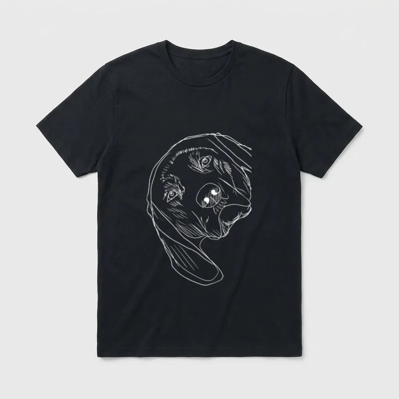 Hund Bayerischer Gebirgsschweißhund T-Shirt 1070 – Klassisches T-Shirt in Schwarz