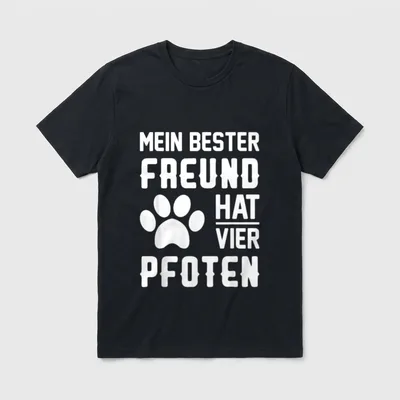 Hunde Hundebesitzer Hundehalter Hund T-Shirt – Klassisches T-Shirt in Schwarz