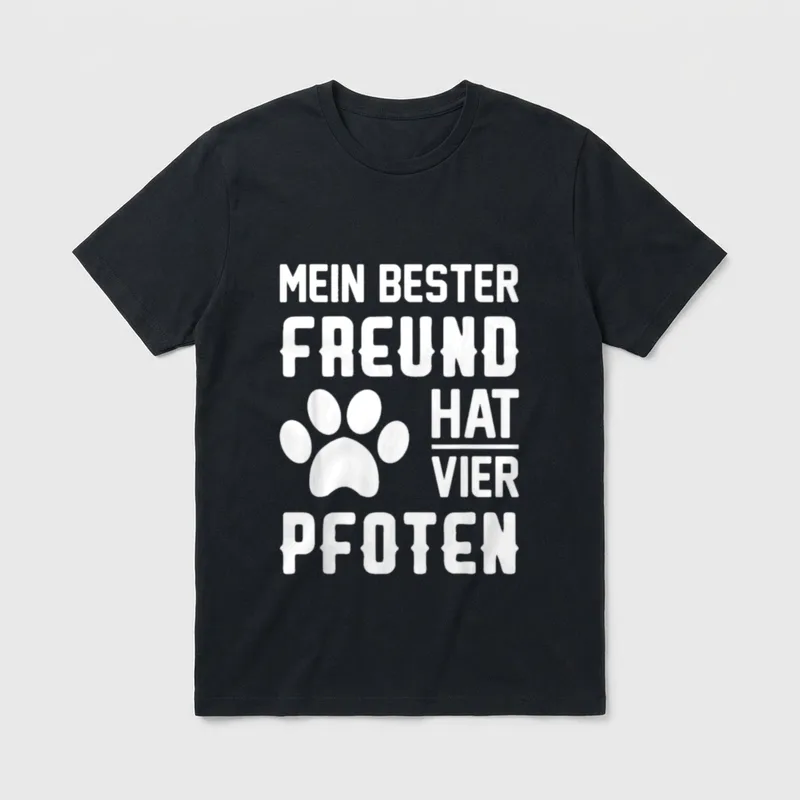 Hunde Hundebesitzer Hundehalter Hund T-Shirt – Klassisches T-Shirt in Schwarz