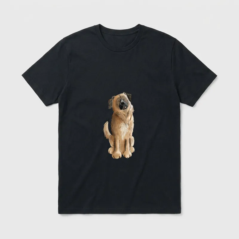 Lustige Germanischer Bärenhund I T-Shirt – Klassisches T-Shirt in Schwarz