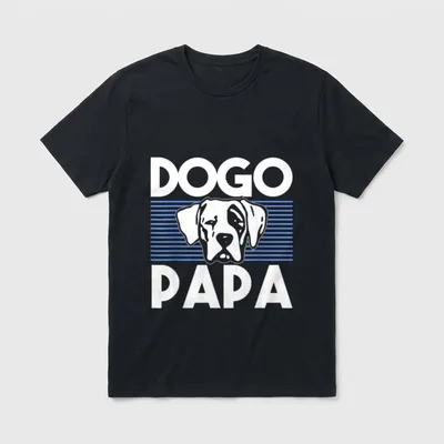 Hunderasse Hundebesitzer Hundehalter Dogo T-Shirt – Klassisches T-Shirt in Schwarz
