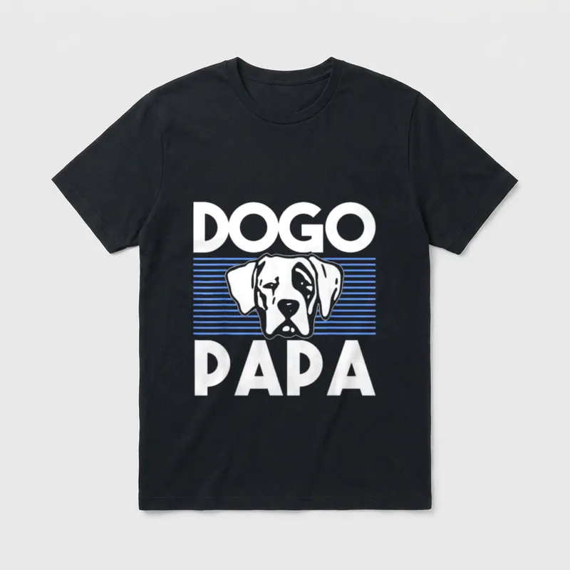 Hunderasse Hundebesitzer Hundehalter Dogo T-Shirt – Klassisches T-Shirt in Schwarz