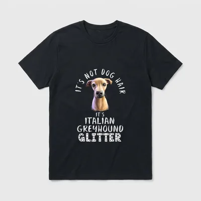 It's Not Dog Hair Lustige Hundesprüche T-Shirt – Klassisches T-Shirt in Schwarz