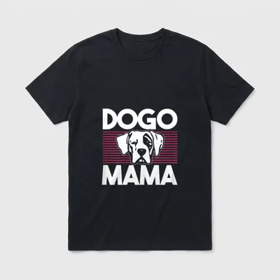 Hunderasse Hundeliebhaber Hunde Dogo T-Shirt – Klassisches T-Shirt in Schwarz