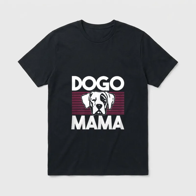 Hunderasse Hundeliebhaber Hunde Dogo T-Shirt – Klassisches T-Shirt in Schwarz
